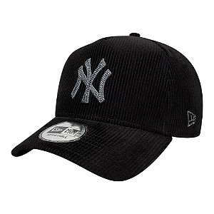 Boné New Era 940 A-Frame New York Yankees Preto Masculino