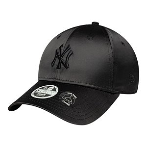 Boné New Era 940 New York Yankees Satin Bow Back Preto