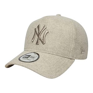 Boné New Era 940 A-Frame New York Yankees Bege Masculino