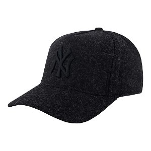 Boné New Era 940 A-Frame New York Yankees Melton Preto