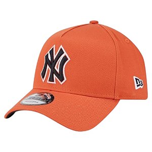 Boné New Era 940 A-Frame New York Yankees Vintage Laranja
