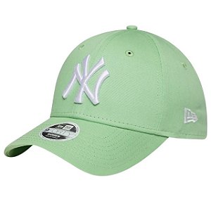 Boné New Era 940 New York Yankees League Verde Feminino