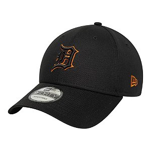 Boné New Era 940 Detroit Tigers Team Outline Preto
