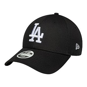 Boné New Era 940 Los Angeles Dodgers League Preto Feminino