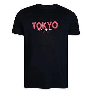 Camiseta Champion Malhão Tokyo Preto
