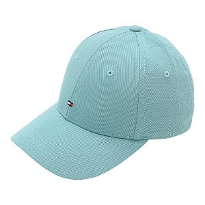 Boné Tommy Hilfiger Th Flag Cotton 6 Panel Unissex Verde
