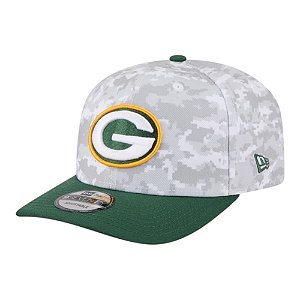 Boné New Era 970 Green Bay Packers Salute Service