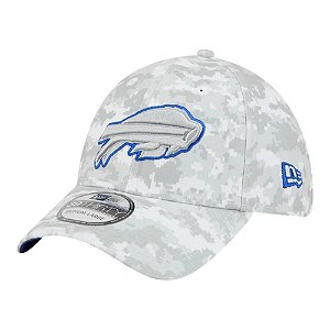 Boné New Era 3930 Buffalo Bills Salute To Service 25 Cinza