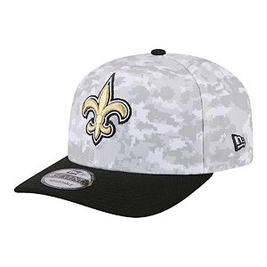 Boné New Era 970 New Orleans Saints Salute Service 25