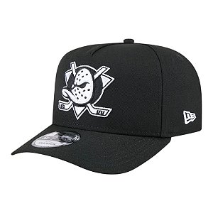 Boné New Era 950 A-Frame Anaheim Ducks Classic NHL Preto