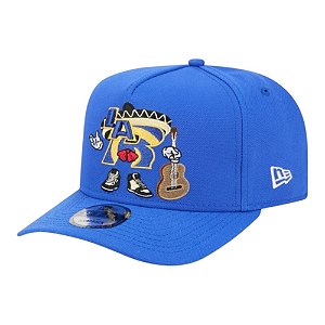 Boné New Era 950 A-Frame Los Angeles Rams Cartoon Azul