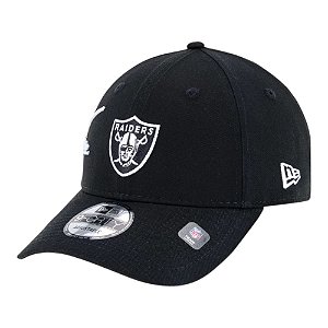 Boné New Era 940 Las Vegas Raiders Mix League Script Preto