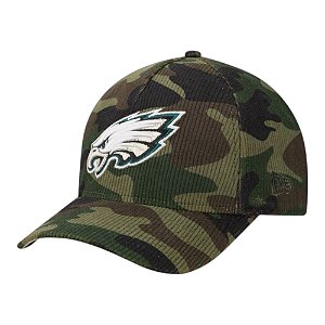 Boné New Era 940MC Philadelphia Eagles Militar Verde