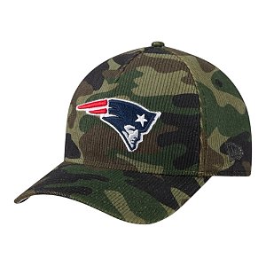 Boné New Era 940MC New England Patriots Salute Service 25