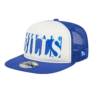 Boné New Era 950 A-Frame Buffalo Bills Team Cutout Azul