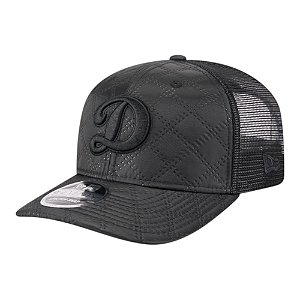 Boné New Era 970ss Los Angeles Dodgers Quilted Nylon Preto
