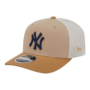 Boné New Era 970SS New York Yankees 2T Trucker Bege