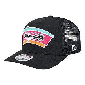 Boné New Era 970SS EG San Antonio Spurs Preto Masculino