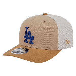 Boné New Era 970SS 2T Trucker Los Angeles Dodgers Bege