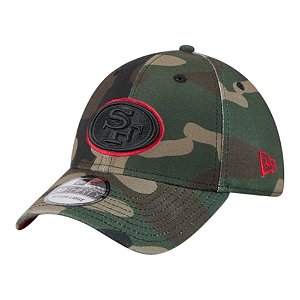 Boné New Era 3930 San Francisco 49ers Salute Service 25