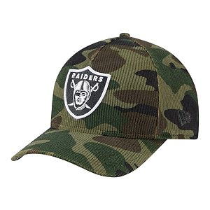 Boné New Era 940 A-Frame Las Vegas Raiders Salute Service 25