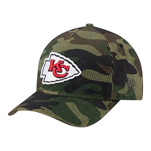 Boné New Era 940 A-Frame Kansas City Chiefs Salute Service