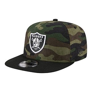 Boné New Era 950 A-Frame Las Vegas Raiders Salute Service 25