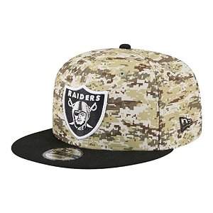Boné New Era 950 Militar Las Vegas Raiders Salute Service 25