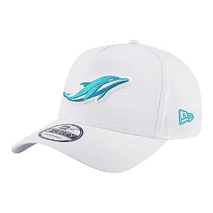 Boné New Era 940 A-Frame Miami Dolphins Fun Graphic Branco