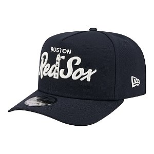 Boné New Era 950 A-Frame Boston Red Sox Local Play Marinho