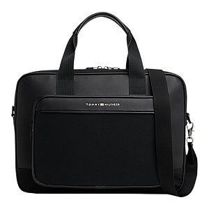 Bolsa Tommy Hilfiger Foundation Computer 8,55L Bag Preto