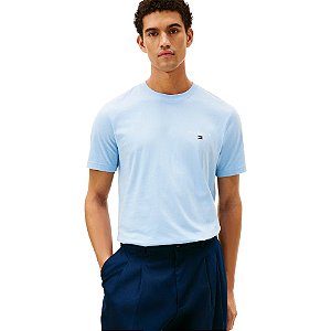 Camiseta Tommy Hilfiger Brand Love Small Hilfiger Tee Azul