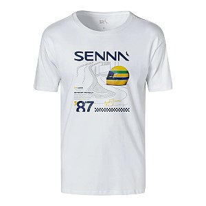 Camiseta Reserva Estampada Senna King Of Monaco Masculino