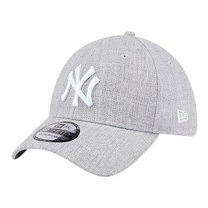 Boné New Era 3930 New York Yankees Heather Cinza Masculino