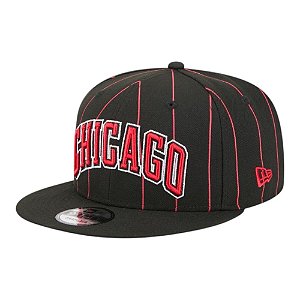 Boné New Era 950 Chicago Bulls Statment Preto Masculino