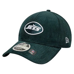 Boné New Era 940 Mc New York Jets Cord Verde Masculino