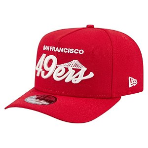 Boné New Era 950 San Francisco 49ers Local Play Vermelho