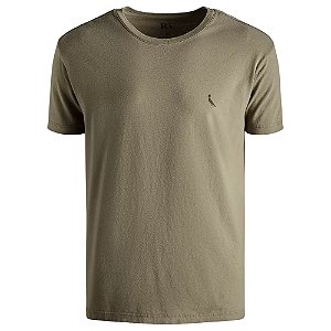 Camiseta Reserva Regular Basic Masculino Verde Militar