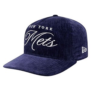 Boné New Era New York Mets Team Script Azul Masculino