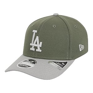 Boné New Era 970ss Q225 Los Angeles Dodgers New Olive Verde