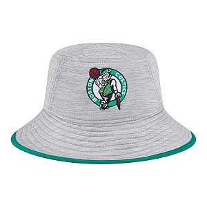 Bucket New Era Boston Celtics Heathered Cinza Masculino
