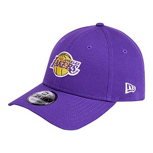 Boné New Era 940 Los Angeles Lakers Basic Roxo Masculino
