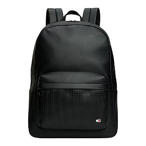 Mochila Tommy Hilfiger Flag 14,2 Litros Preto Masculino