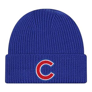 Gorro New Era Chicago Cubs Skull Knit Masculino Azul