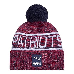 Gorro New Era New England Patriots Sport Knit Vermelho