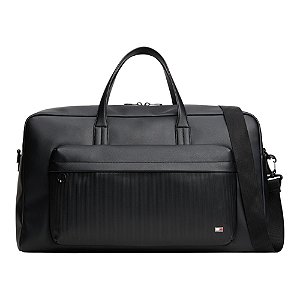 Bolsa Tommy Hilfiger Flag Duffle 33L Masculino Preto