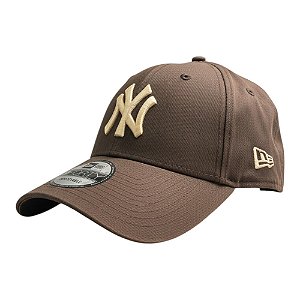 Boné New Era 940 New York Yankees Marrom Masculino