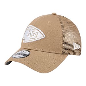 Boné New Era 940snap Trckr Q425 Khk Clssc Kansas City Caqui