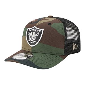 Boné New Era 970 Las Vegas Raiders Salute Service Verde