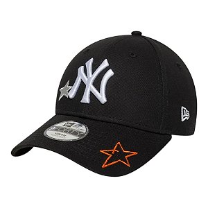 Boné New Era 940 New York Yankees Youth Heart Icon Preto